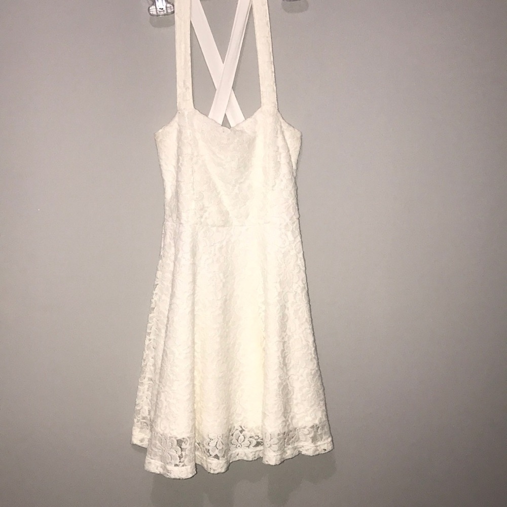 Abercrombie Kids White Dress. Medium.